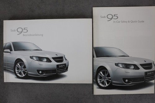 Saab betriebsanleitungen - saab, 95