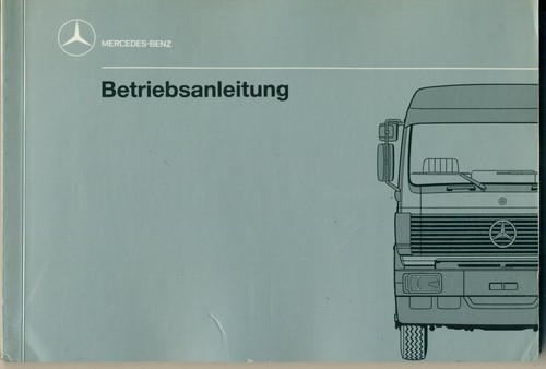 Betriebsanleitung mercedes lkw - betriebsanleitung,