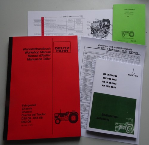 Bücher für deutz 2506 - 2506, 3006