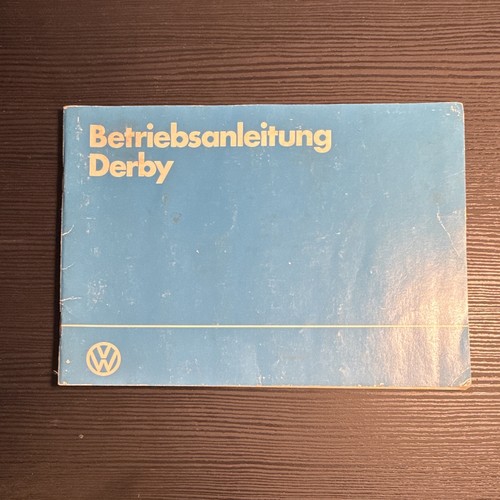 Derby betriebsanleitung - derby,