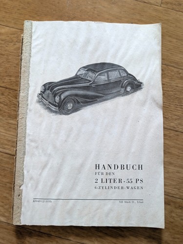 Original handbuch emw 340 bmw - original,