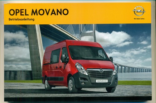 Opel movano betriebsanleitung - ,