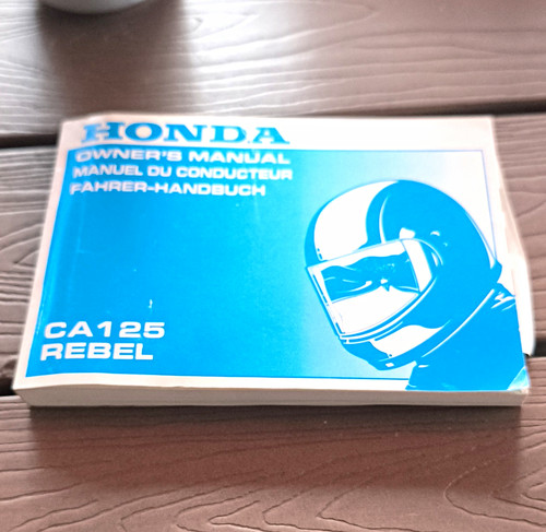 Honda ca125 rebel - honda,