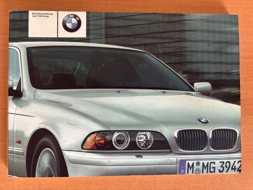 Bmw 5er e39 betriebsanleitung - e39,