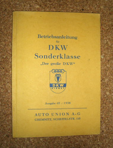 Betriebsanleitung dkw - betriebsanleitung,