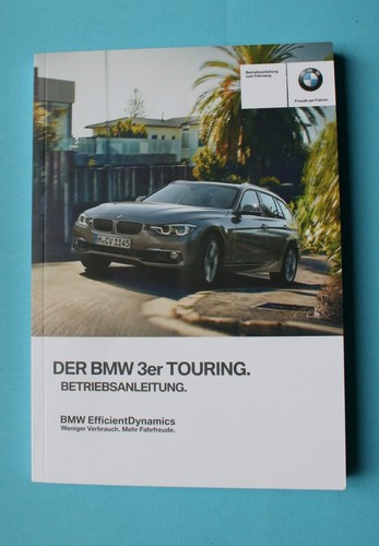 Betriebsanleitung bmw 3er f31 - 3er,