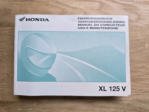 Fahrerhandbuch honda xl 125 - -,