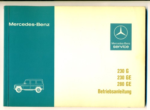 Mercedes 230g 230ge - ,