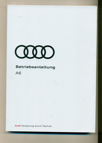 Betriebsanleitung audi - betriebsanleitung,