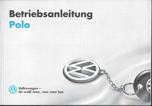Polo bedienungsanleitung - vw,