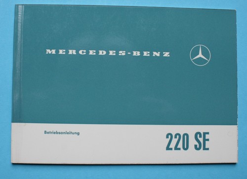 Mercedes w111 220 - w111, se