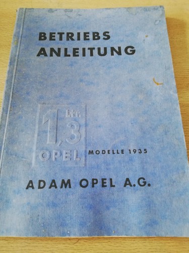 Opel liter modell 1935 - opel, 1,3