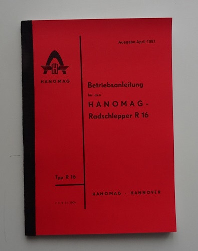 Hanomag 16 - hanomag, r