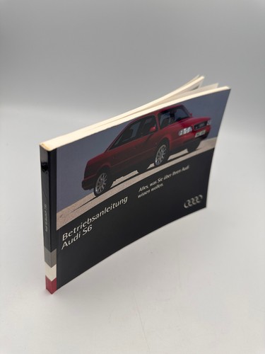 Audi betriebsanleitung 1995 - audi, s6