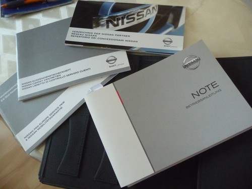 Nissan note betriebsanleitung - nissan,
