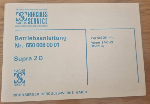 Betriebsanleitung hercules - betriebsanleitung,