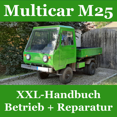 Xxl handbuch multicar m25 - m25, #