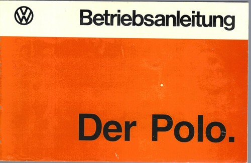 Polo 1 - vw,