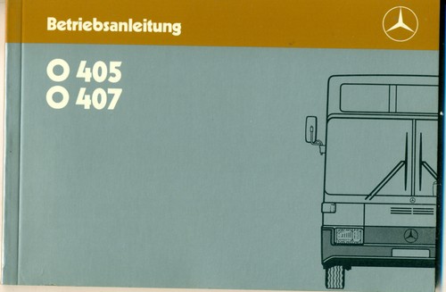 Betriebsanleitung mercedes bus - mercedes,