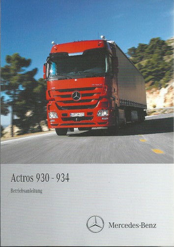 Lkw mercedes actros 2011 - mercedes,