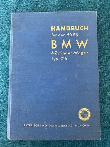 Bmw handbuch typ 326 - handbuch,