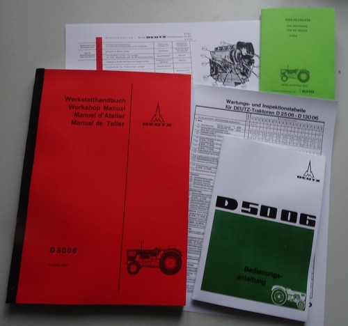 Bücher für deutz 5006 - für,
