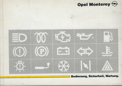 Opel monterey - opel,