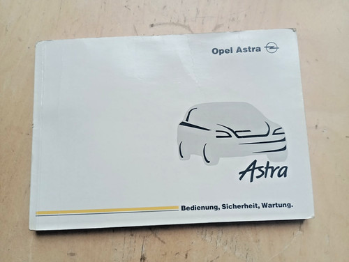 Opel astra betriebsanleitung - opel,